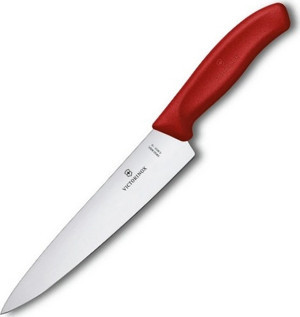 Victorinox 6.8001.19C1B 19cm Düz Şef Bıçağı, Kırmızı, Blisterli - Image 1