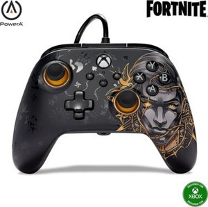 Powera Advantage Xbox Kablolu Oyun Kolu Lisanslı Series x S Uyumlu Fortnite Midas Windows Pc Uyumlu - Image 1