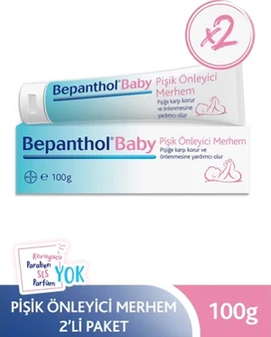 Bepanthol Baby 100 gr 2'li Pişik Kremi - Image 1