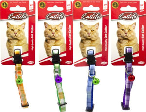 Catlife KEDİLER İÇİN ZİLLİ BOYUN TASMASI MİX COLOR - Image 1
