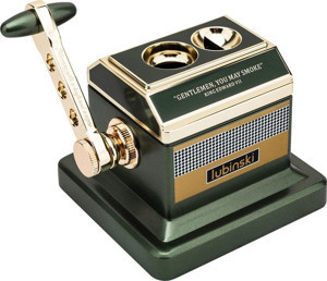 Lubinski Vintage Special Edt. Metal Masa Puro Kesici Giyotin Double Cutter Yeşil - Image 1