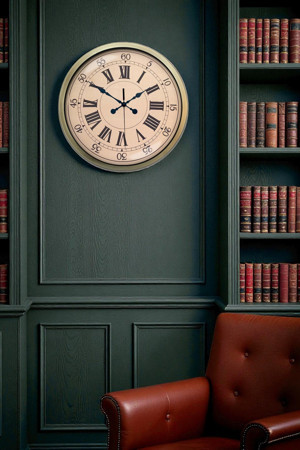 Noname Zentime 40 Cm Eskitme Vintage Duvar Saati - Image 1