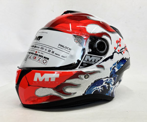 MT Targo S Yamanaka A5 Parlak Renk Şefaf Vizörlü - Image 1