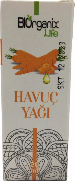 Biorganix Life Havuç Yağı 20 ml - Image 1