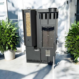 Albus Odun Pelet Sobası Double Type V3 - Image 1