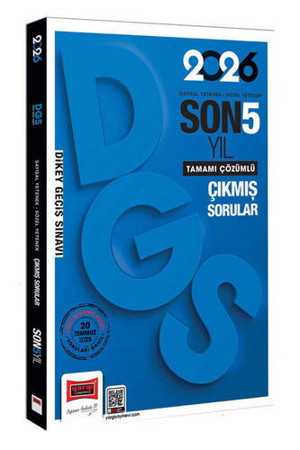 Yargı 2026 DGS Sayısal-Sözel Yetenek Son 5 Yıl Çıkmış Sorular Yargı Yayınları - Yargı Yayınları - Image 1