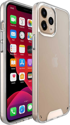 Maks Technology iPhone 14 Pro Max Uyumlu MKST Gard Silikon-Renksiz - Image 1
