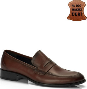Muggo H040 Hakiki Deri Klasik Erkek Ayakkabı - Image 1