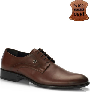 Muggo H043 Hakiki Deri Klasik Erkek Ayakkabı - Image 1