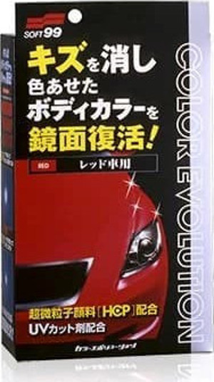 Soft99 Color Evolution Renkli Cila Kırmızı 100 ML - Image 1