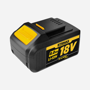 RTRMAX RTX1808P X-Lion Plus Akü Yedek Batarya 18V 8.0 Ah - Image 1