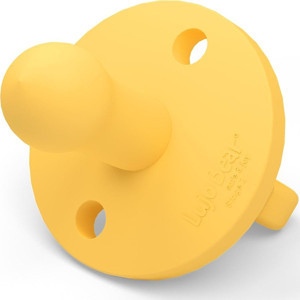 Lujobear Silikon Emzik Ve Diş Kaşıyıcı +6 Ay (Stage 2 ) D Yellow - Image 1