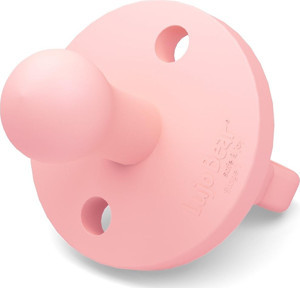 Lujobear Silikon Emzik Ve Diş Kaşıyıcı 0-6 Ay (Stage 1) D Pink - Image 1