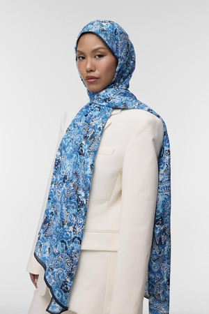 Qef Deluxe Şal Anisha Desenli - Image 1