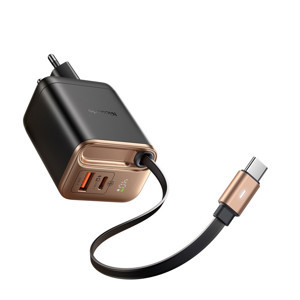 Mcdodo CH-4280 FreeGo 40W GaN Dahili Geri Çekilebilir Kablolu Hızlı Şa - Image 1