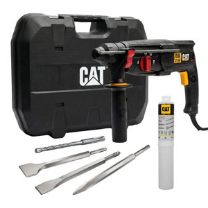 CAT DX2140.1 800Watt 3.0J 26MM SDS-Plus Profesyonel Kırıcı/Delici + 1 Ad Delici 3 Ad Kırıcı Uç - Image 1