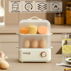 Mioji Mio EG8B 500W Yumurta ve Çok Amaçlı Buharlı Pişirici - Image 1