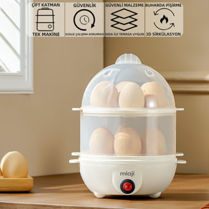 Mioji Mio EG8S 250W Yumurta ve Çok Amaçlı Buharlı Pişirici - Image 1
