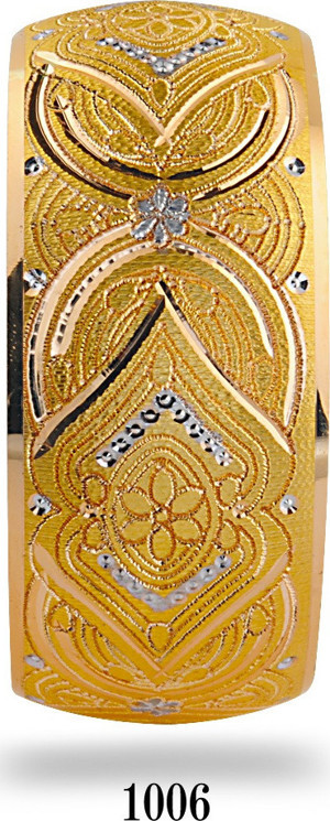 Harem Altın 22 Ayar Şarnel 40 gr Mega Bilezik - BLK1006