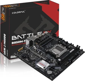 COLORFUL BATTLE-AX B850M-T WIFI V14 AMD AM5 DDR5 4800MHz mATX Gaming (Oyuncu) Anakart - Image 1