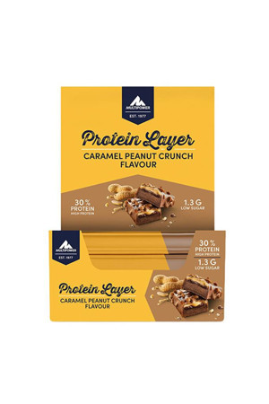 Multipower Protein Layer 50 Gr 18 Adet - Yer Fıstığı Karamel - Image 1