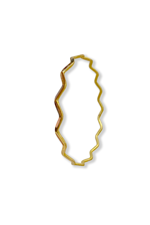 Emma Gold EMMAGOLD 20 GRAM 22 AYAR ZİGZAG ZİKZAK YATIRIMLIK İŞÇİLİKSİZ BİLEZİK