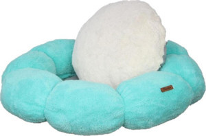 Chester Daisy Kedi Köpek Yatağı Çap 65cm-Yük 15cm Turkuaz - Image 1
