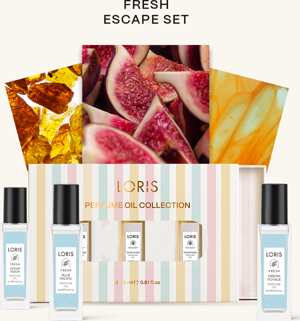 Loris Fresh Escape Kadın Parfüm Yağı Seti – 3’lü Özel Koleksiyon - Image 1