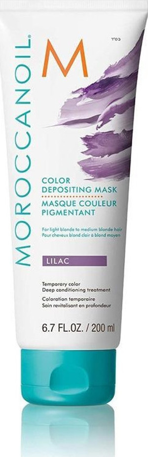 Moroccanoil Color Depositing Lilac Renk Tazeleyici Maske 200ML - Image 1