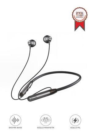 Torima Bluetooth Boyun Askılı Kulaklık Wireless Neckband V5.4 Extra Bass Manyetik Type-C Torima TB-10 - Image 1