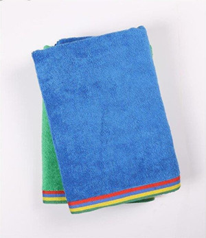 United Colors of Benetton Be-Home %100 Pamuk Mavi 70x140 cm Plaj Havlusu - Image 1