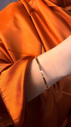 Runo Gold RUNOGOLD 20 GRAM 22 AYAR GENİŞ KİBRİT ÇÖPÜ YATIRIMLIK İŞÇİLİKSİZ BİLEZİK