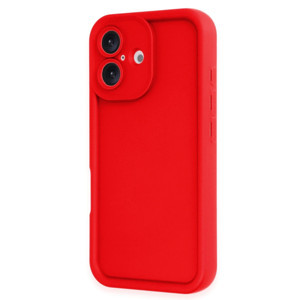 İphone 16 Kılıf Viera Silikon - Kırmızı - Image 1