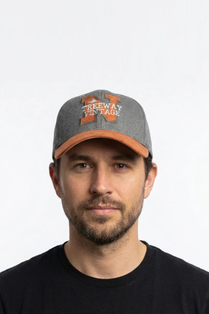 Bay Şapkacı - Treeway Vintage N Serisi Nakışlı Erkek Kep Şapka -6282 - Image 1