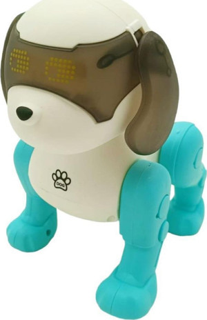 Birlik Oyuncak Akıllı Dans Eden Robot Köpek 111-2-Mavi - Image 1