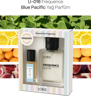 U-16 Unisex Parfüm 50 ML ve Blue Pacific Parfüm Yağı 8 ML | Özel Kutulu - Image 1