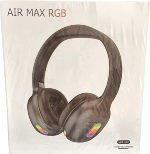 Airmar Air Max Rgb Led Işıklı Stereo Kulaklık-Siyah - Image 1