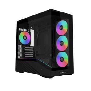 Lian Li Vector V100RMIX Mini Siyah M-ATX Mini-Tower Kasa (G99.V100RMIX.00) - Image 1
