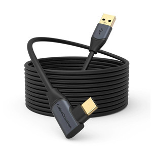 CableCreation HTC Vive Pro 2 VR Gözlük Uyumlu Type-c to Usb-A Kablo 5m Usb 3.1 - Image 1