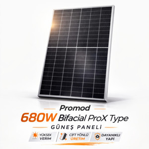 Promod 680W Bifacial ProX Type Güneş Paneli - Image 1