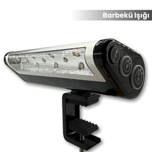 Dooman Barbekü Lambası Ayarlanabilir Zamanlanabilir Su Geçirmez Güçlü Mangal Led Işığı - Image 1