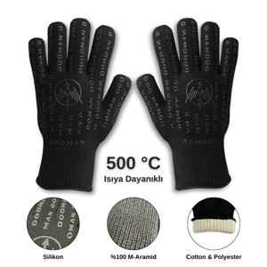 Dooman Yüksek Isıya Dayanıklı Barbekü Mangal ve Fırın Eldiveni (500°C) - Image 1
