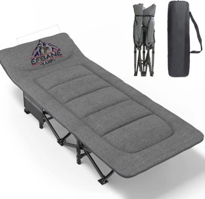 Efsane Kamp Konfor Ultralight Kampet Portatif Kamp Yatağı Gri - 190 x 68 x 35 cm - Image 1