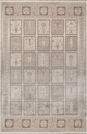Atlas Halı Degrade DG01A Viskon Akrilik Yumuşak Dokulu Vintage Desenli Üst Kalite Halı - Image 1