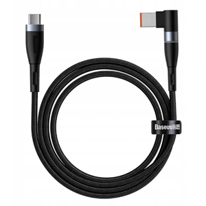 Marsilyan Baseus Zinc Manyetik Type-C to DC Square Portu Lenovo Laptop Şarj Kablosu 100W 2m-(5775) - Image 1