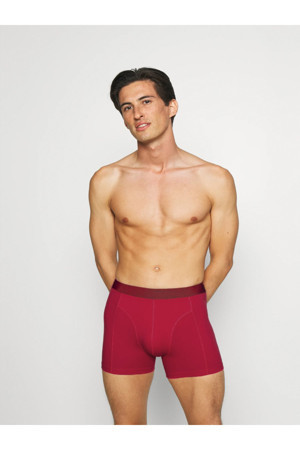 Mistirik Bambu-Model Spor Boxer Anti Bakteriyel Ve Anti Alerjik Erkek Bordo Renk Spor Boxer - Image 1