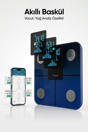 Fressi Nova Bluetooth Grandyan Vücut Analiz Tartısı - Image 1