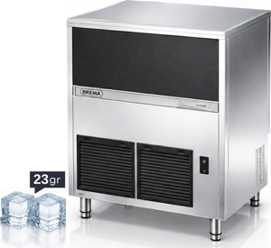 Brema 82 kg/gün Hazneli Ticari Küp Buz Makinesi – CB 840 A HC B-QUBE - Image 1