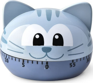 Weather Forecast Kedi Model Mekanik Mutfak Zamanlayıcı Timer Çocuklar için thr382 - Image 1