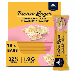 Multimix Multipower Protein Layer 50 Gr 18 Adet Beyaz Çikolara Çilek Aromalı - Image 1